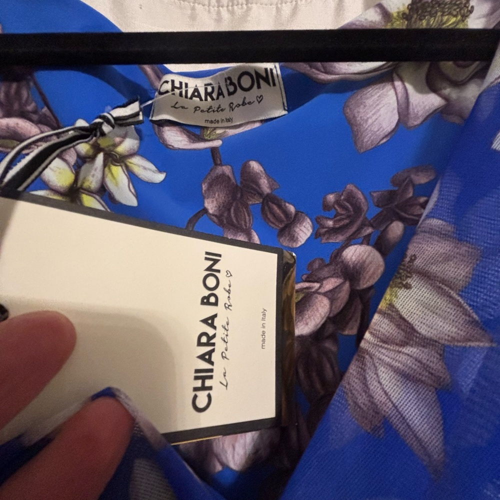 Chiara Boni La Petite Robe. Shana Illusion dress. U.S. 10. IT46. NWT - Picture 8 of 14